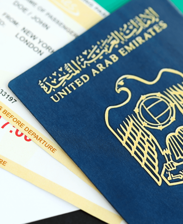 UAE Golden Visa passport - 10-year long term residency for investors and professionals in Dubai 2026